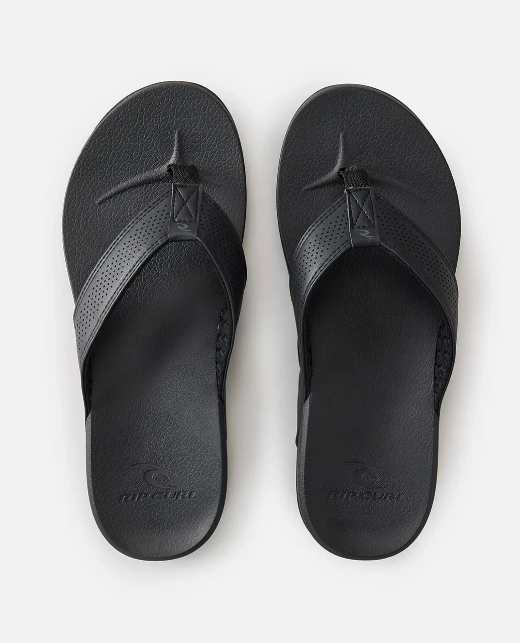 Chiba Bloom Open Toe Shoes - Black Men's Shoes & Flip Flops Rip Curl 