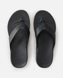 Chiba Bloom Open Toe Shoes - Black Men's Shoes & Flip Flops Rip Curl 