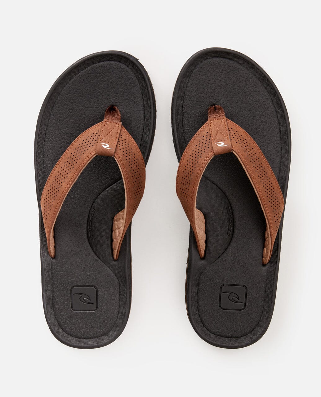 Chiba Open Toe - Brown/Black Men's Shoes & Flip Flops Rip Curl UK6(EU40) 