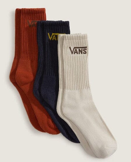 Classic Check Crew Sock - Parisian Night (3 pairs) Men's Socks Vans 5.5 - 8 