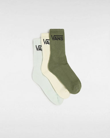Classic Crew Socks - Green Women's Socks Vans Womens 
