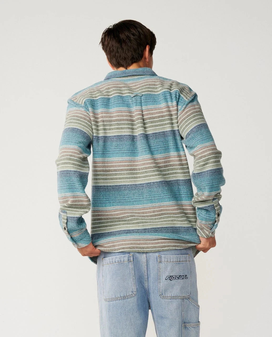 Classic Surf Baja Flannel Shirt - Dusty Jade Men's Shirts & Polos Rip Curl 