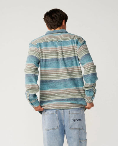 Classic Surf Baja Flannel Shirt - Dusty Jade Men's Shirts & Polos Rip Curl 