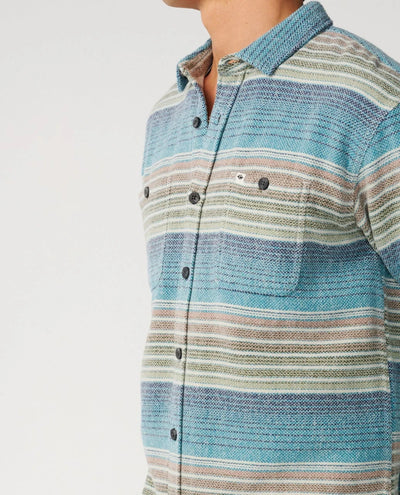 Classic Surf Baja Flannel Shirt - Dusty Jade Men's Shirts & Polos Rip Curl 