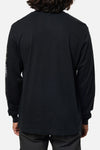 COMMUNAL LONG SLEEVE TEE - Black Wash Men's T-Shirts & Vests Katin 