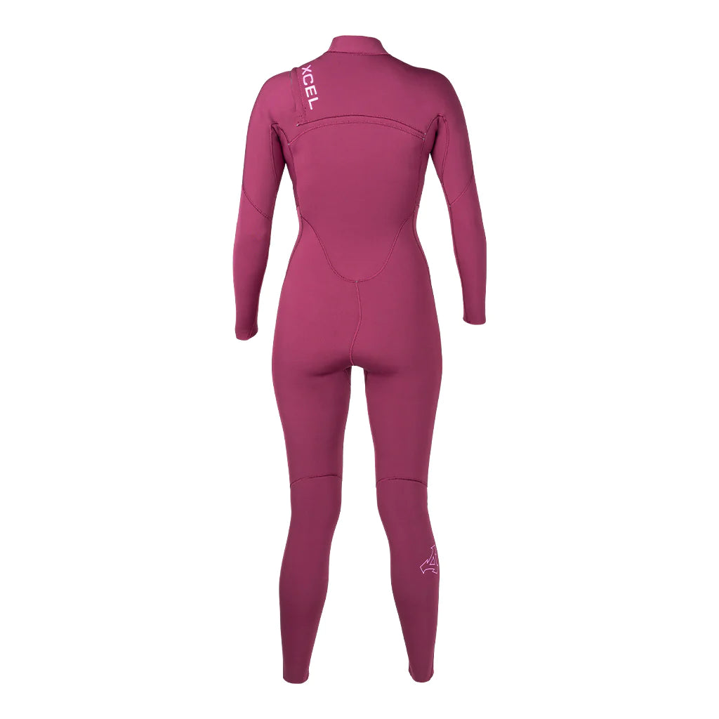 Comp 3/2mm Chest Zip - Plum (2024) Women's wetsuits Xcel 