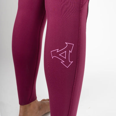 Comp 3/2mm Chest Zip - Plum (2024) Women's wetsuits Xcel 