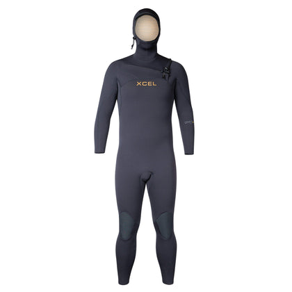 Comp + 4/3 Hooded 2025 - Black Wetsuits Xcel M 