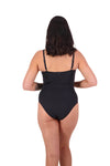 Contours Underwire Wrap Suit - Black Women's Swimsuits & Bikinis Moontide 