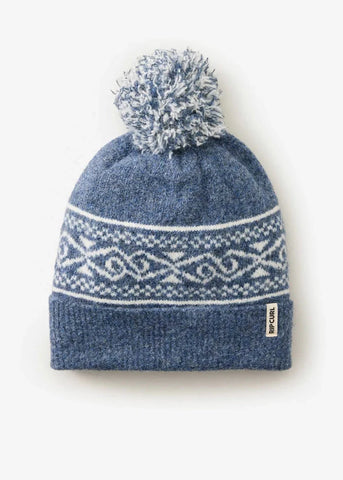 Cosmic Kiss Jacquard Beanie - Blue Marle Women's Hats,Caps & Scarves Rip Curl Women 