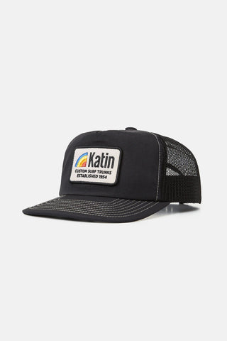 COUNTRY TRUCKER HAT - Black Unisex Hats Katin 