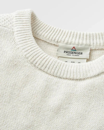 Cove Knitted Jumper - Off White Women's Hoodies & Sweatshirts Passenger 