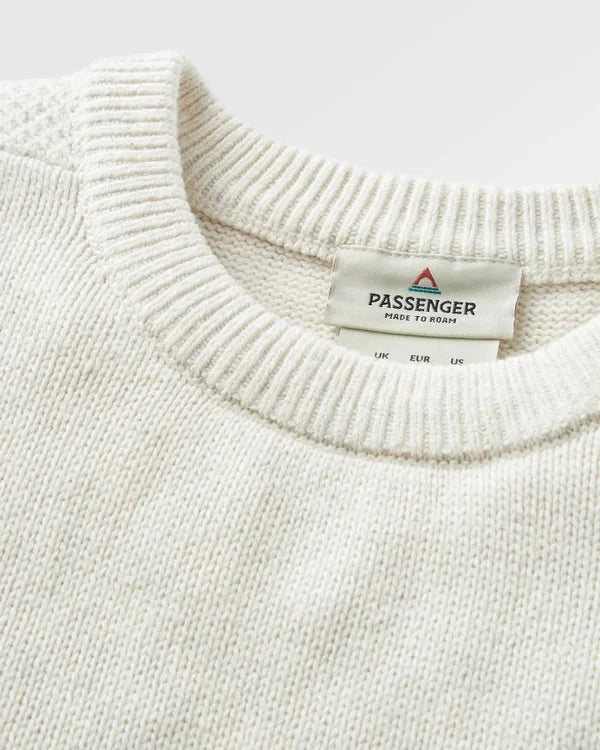 Cove Knitted Jumper - Off White Women's Hoodies & Sweatshirts Passenger 