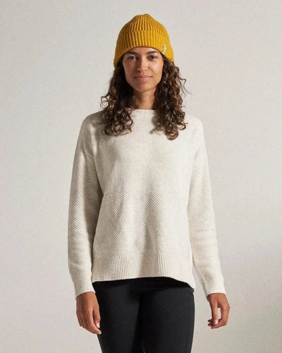 Cove Knitted Jumper - Off White Women's Hoodies & Sweatshirts Passenger XS 