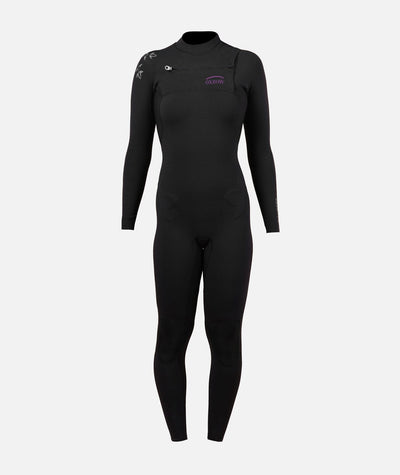 Crest 3/2 - Black Women's wetsuits Oxbow 