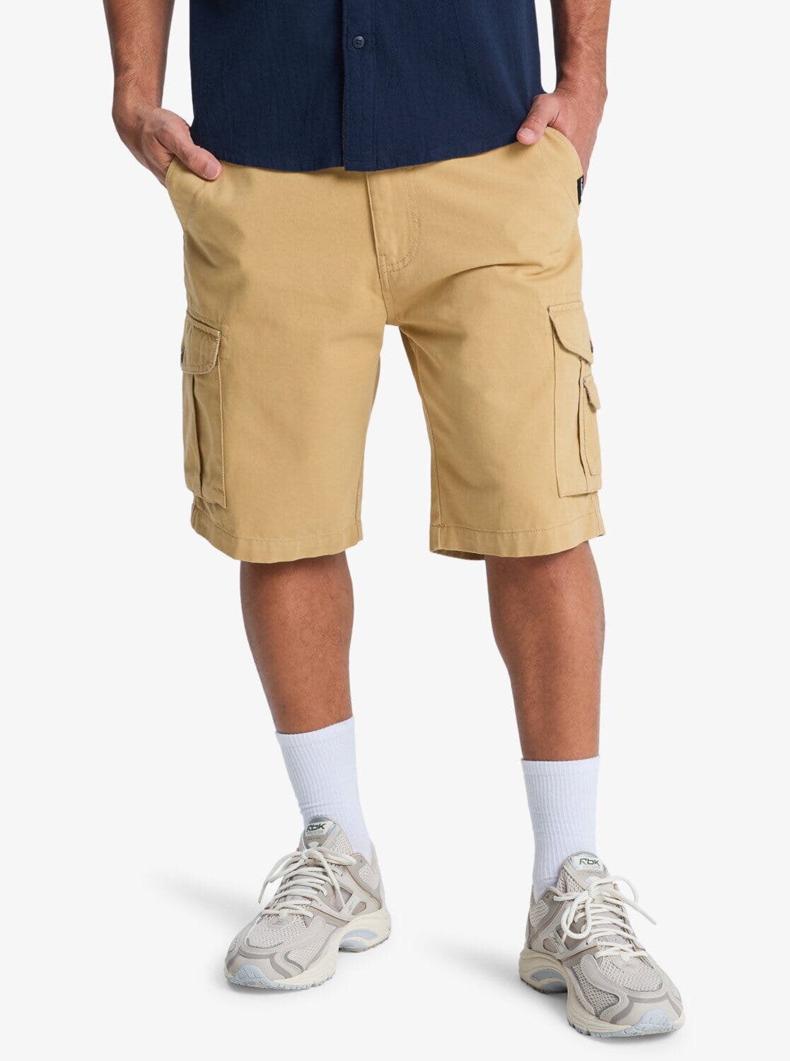 Crucial Battle Cargo - Khaki Men's Shorts & Boardshorts Quiksilver 30" 