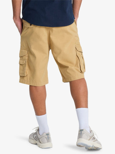 Crucial Battle Cargo - Khaki Men's Shorts & Boardshorts Quiksilver 