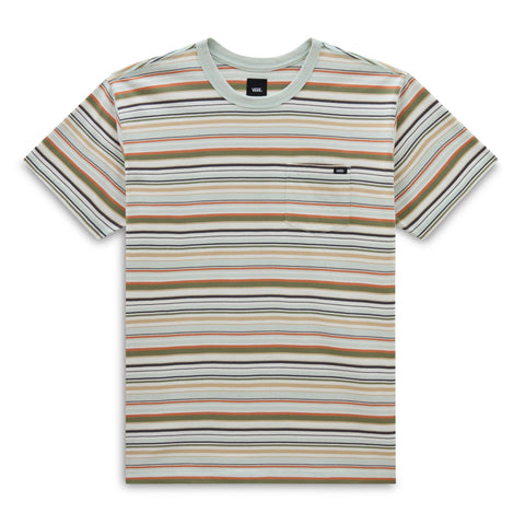 Cullen T-Shirt - Pale Aqua/Marshmallow Men's T-Shirts & Vests Vans S 
