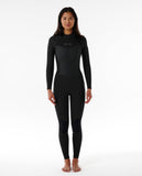 Dawn Patrol 4/3mm Back Zip - Black (2024) Women's wetsuits Rip Curl women UK6 
