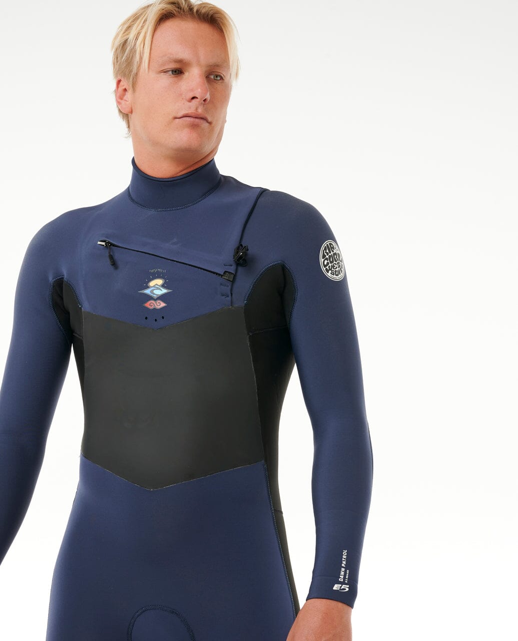 Dawn Patrol Chest Zip 3/2mm - Dark Navy (2025) Wetsuits Rip Curl 