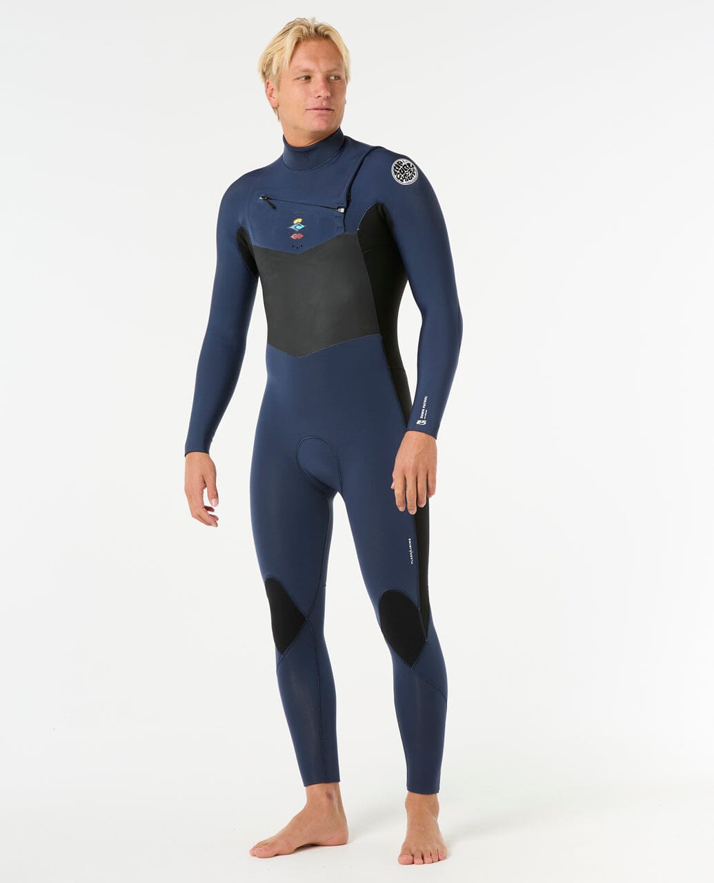 Dawn Patrol Chest Zip 3/2mm - Dark Navy (2025) Wetsuits Rip Curl S 
