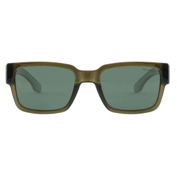 DD Avenger - Crystal Olive/Green Polarized Sunglasses Dirty Dog 