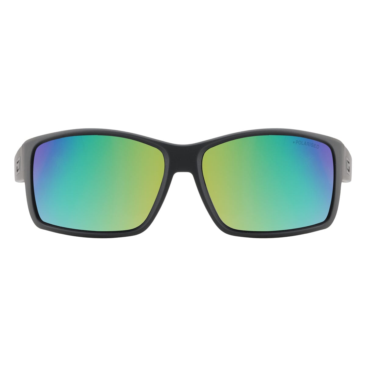 DD Chill - Satin Black/Grey,Green Fusion Mirror Polarised Sunglasses Dirty Dog 