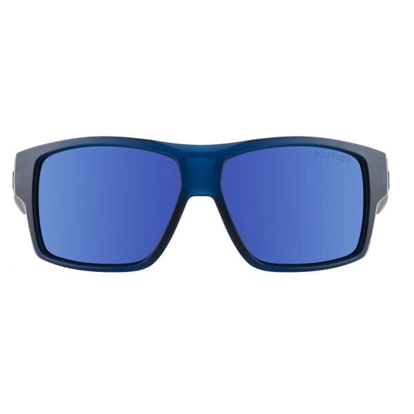 DD Daze - Satin Crystal Blue/Blue Mirror Polarized Sunglasses Dirty Dog 