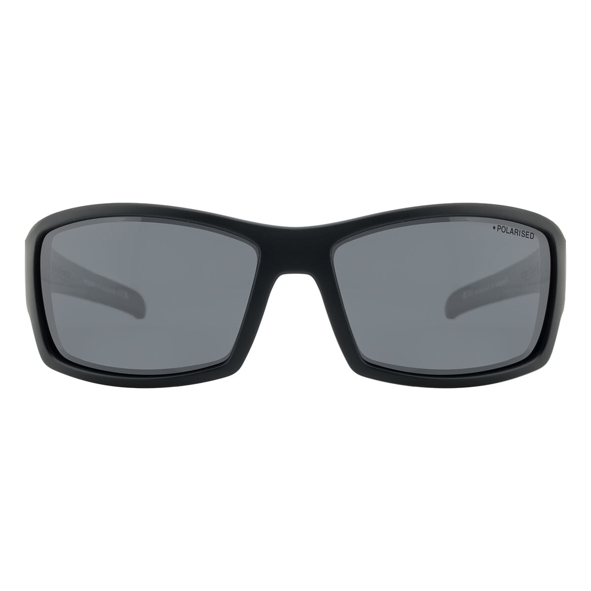 DD Defendor - Satin Black - Grey Polarised Sunglasses Dirty Dog 