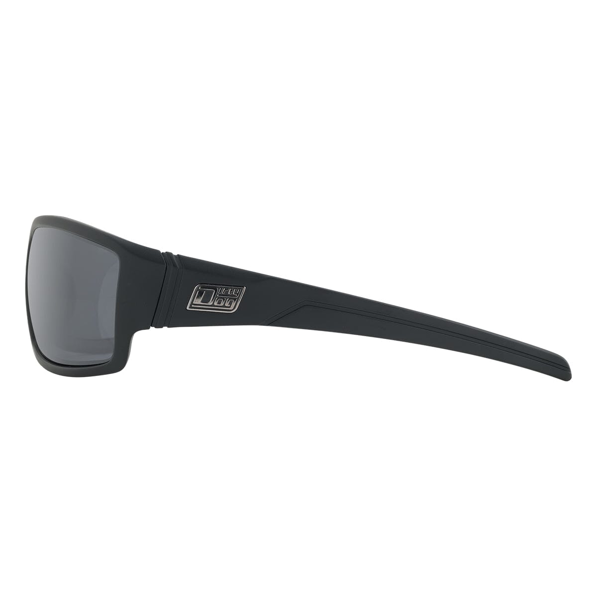 DD Defendor - Satin Black - Grey Polarised Sunglasses Dirty Dog 