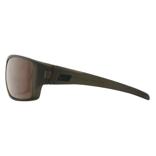 DD Hoodoo - Satin Crystal Olive/Brown Polarized Sunglasses Dirty Dog 