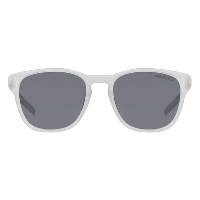 DD Lit - Satin Crystal clear - Grey Polarised Sunglasses Dirty Dog 