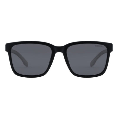 DD Moose Satin Black - Grey Polarised Sunglasses Dirty Dog 