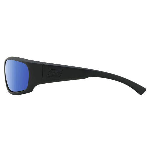 DD Ninja - Satin Black/Blue Mirror Polarized Sunglasses Dirty Dog 