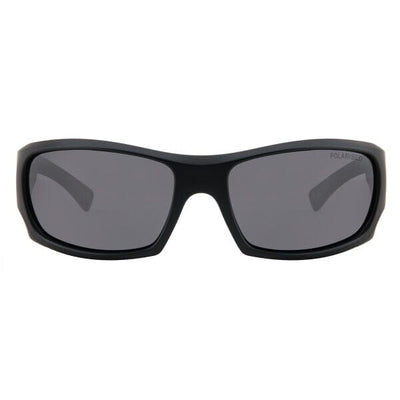 DD Ninja - Satin Black/Grey Polarized Sunglasses Dirty Dog 