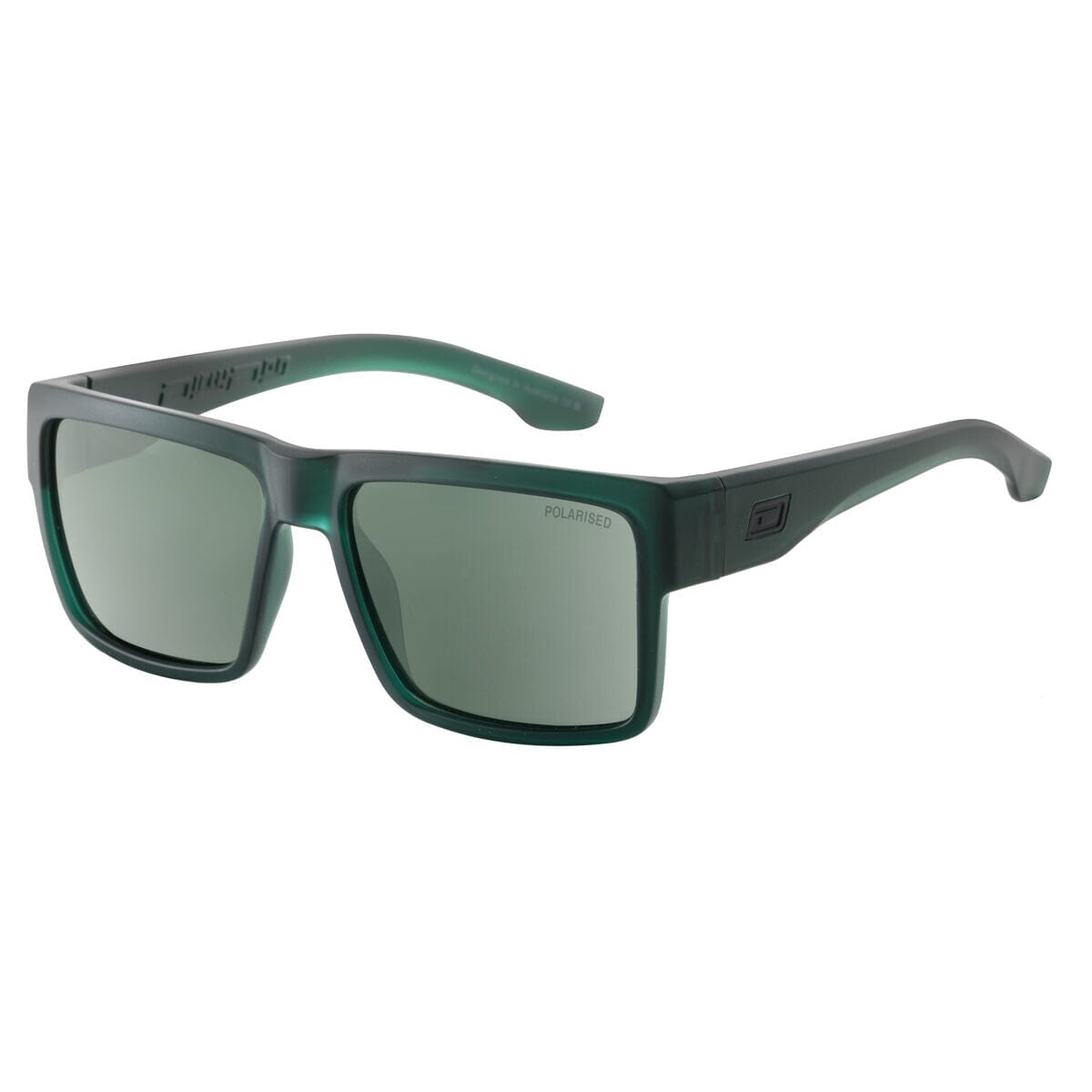 DD Punk - Satin Crystal Green/ Polarized Sunglasses Dirty Dog 