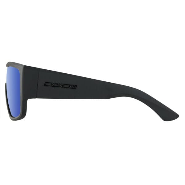 DD Tank - Satin Black/Blue Mirror Polarized Sunglasses Dirty Dog 