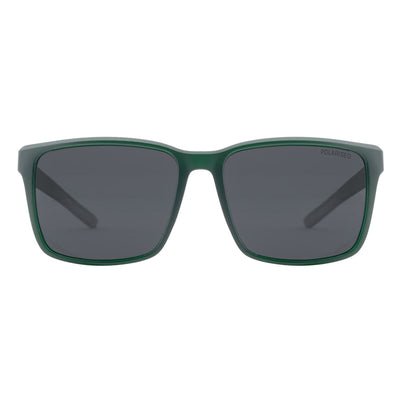 DD Vader - Satin Crystal Dark Green/Grey Polarised Sunglasses Dirty Dog 