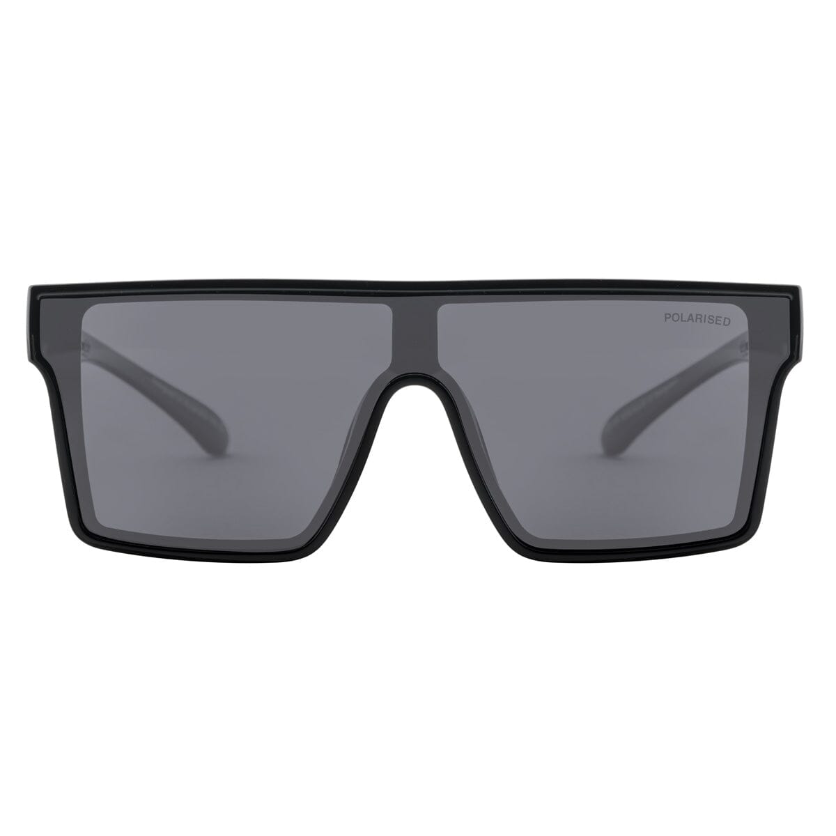DD Werewolf - Shiny Black/Grey Polarized Sunglasses Dirty Dog 