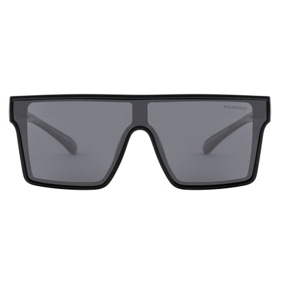 DD Werewolf - Shiny Black/Grey Polarized Sunglasses Dirty Dog 