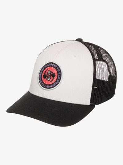 Decades Cotton Trucker - Black Men's Hats,Caps&Beanies Quiksilver 