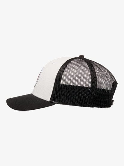 Decades Cotton Trucker - Black Men's Hats,Caps&Beanies Quiksilver 