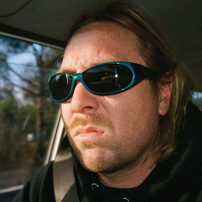 Demon Speed - Metallic Blue/Grey Sunglasses Ritual Vision 