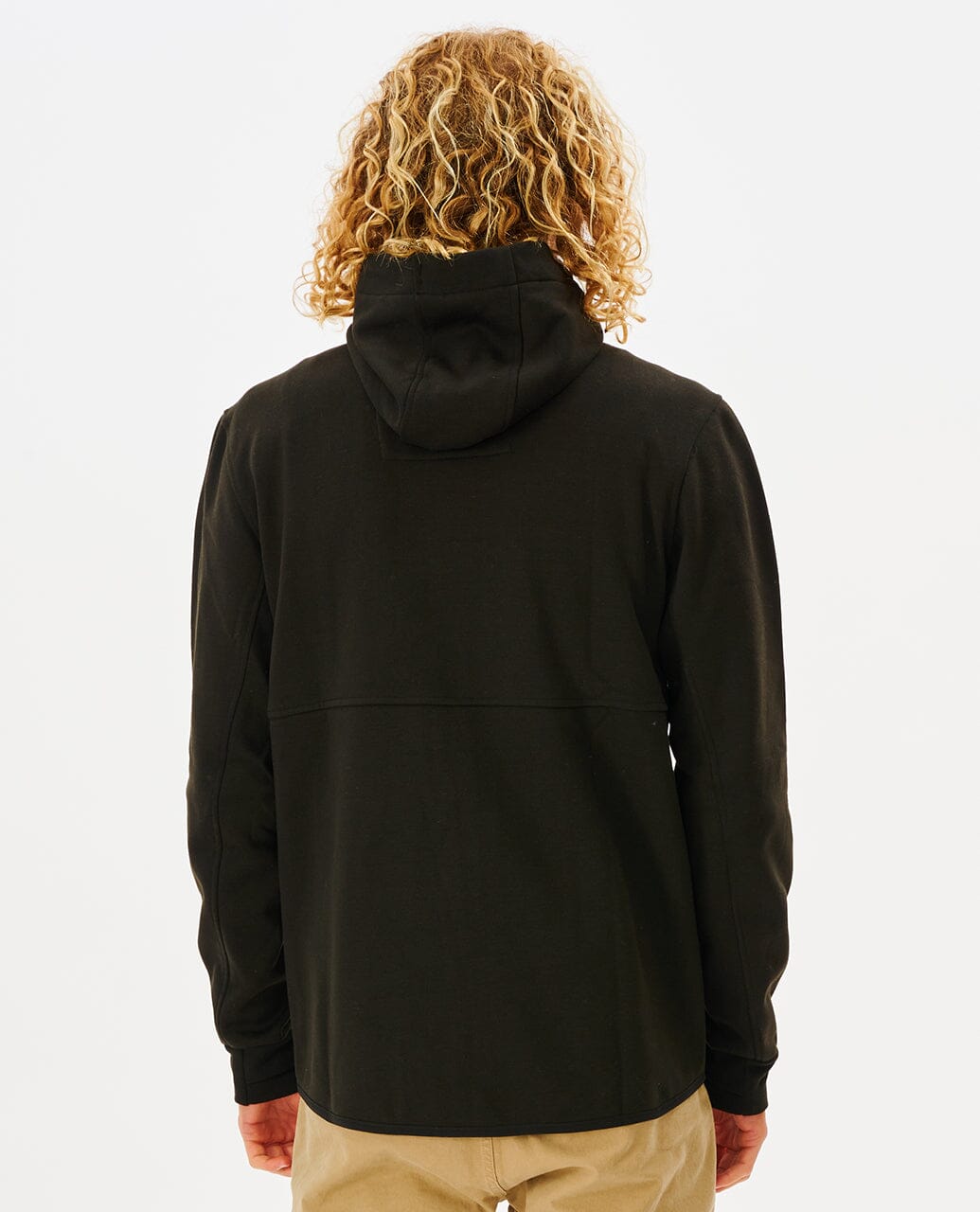 Departed Anti-Series Fleece - Black Men's Hoodies & Sweatshirts Rip Curl 