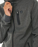 Departed Anti-Series Fleece - Charcoal Marle Men's Hoodies & Sweatshirts Rip Curl 