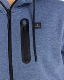 Departed Anti-Series Fleece - Navy/Grey Men's Jackets Rip Curl 