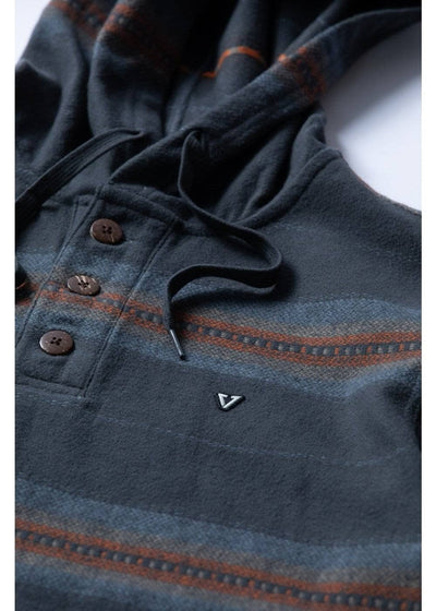 Descanso Eco Hooded Popover - Phantom Men's Hoodies & Sweatshirts Vissla 