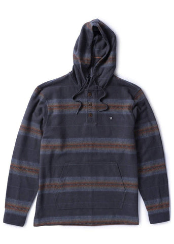 Descanso Eco Hooded Popover - Phantom Men's Hoodies & Sweatshirts Vissla S 