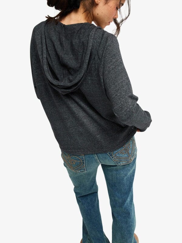 Destination Surf - Anthracite Women's Hoodies & Sweatshirts Roxy 