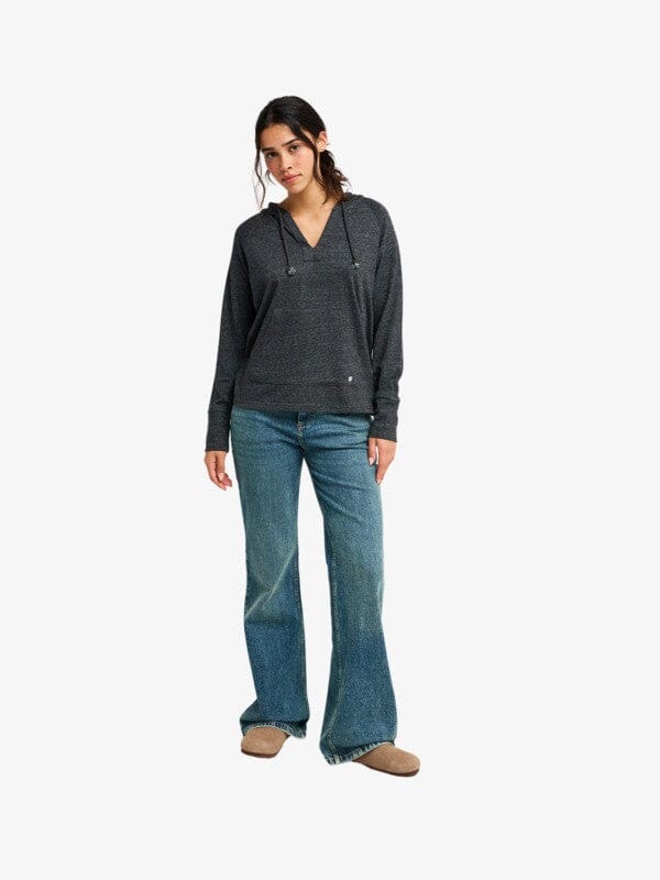 Destination Surf - Anthracite Women's Hoodies & Sweatshirts Roxy 